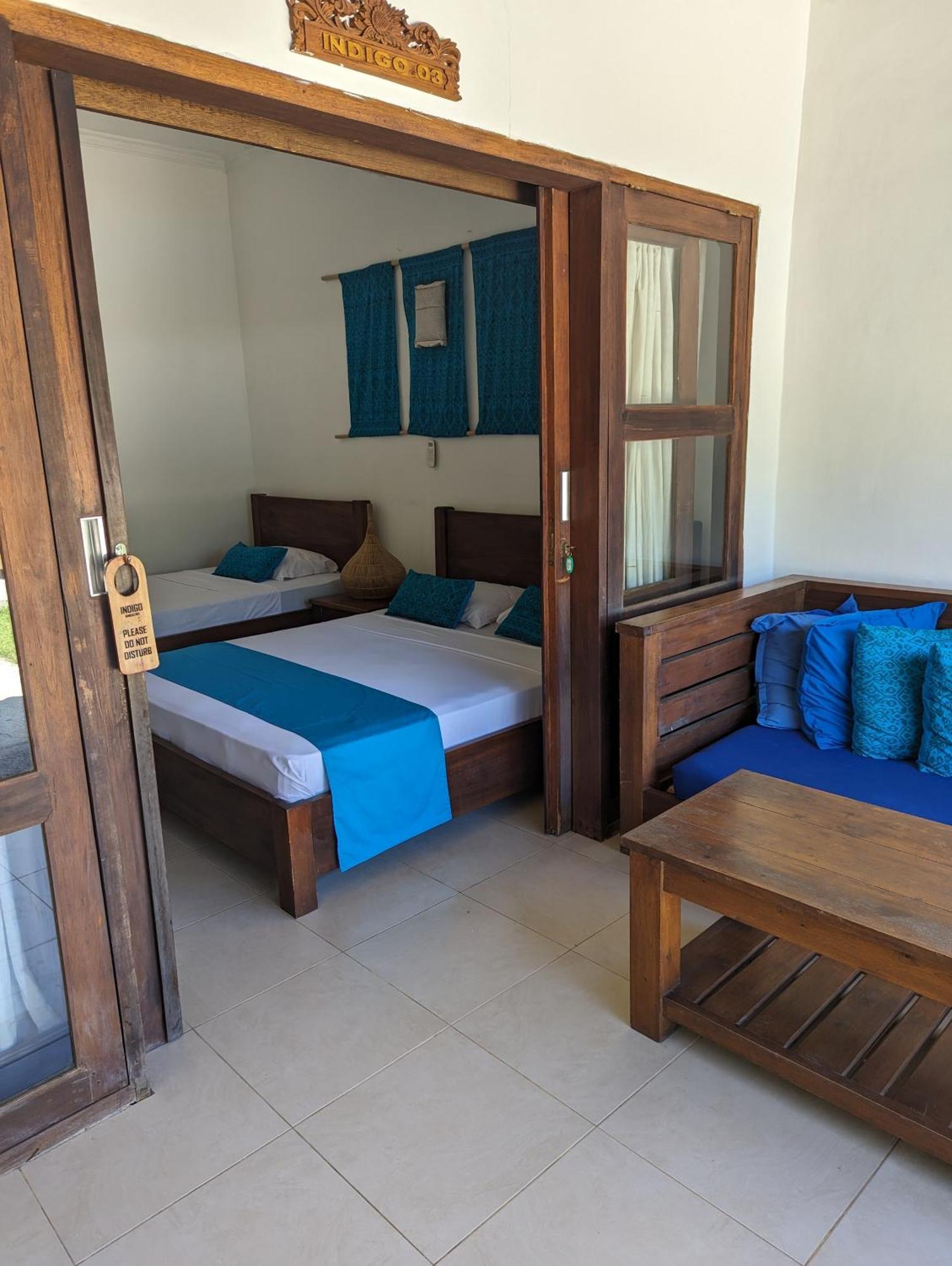 Indigo Bungalows Gili Trawangan Eksteriør billede